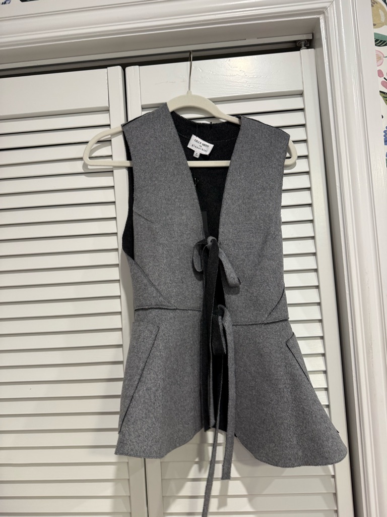 Lilly Sisto X Giannibini Nwt Reversible Beckett Coat